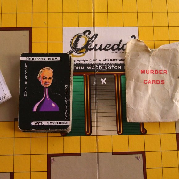 Cluedo "Vintage Edition" Family Board Game Detective Mystery Waddingtons 1965 - Picture 7 of 16